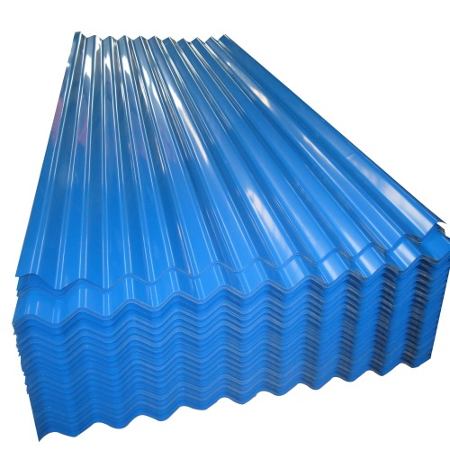 Prepainted GI steel coil / PPGI/ color coated galvanized steel sheet IBR/Round corrugation