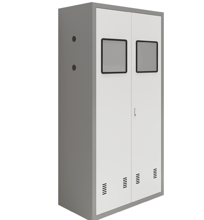 Gas cylinder cabinet