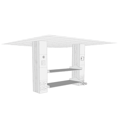 Hanging functional column