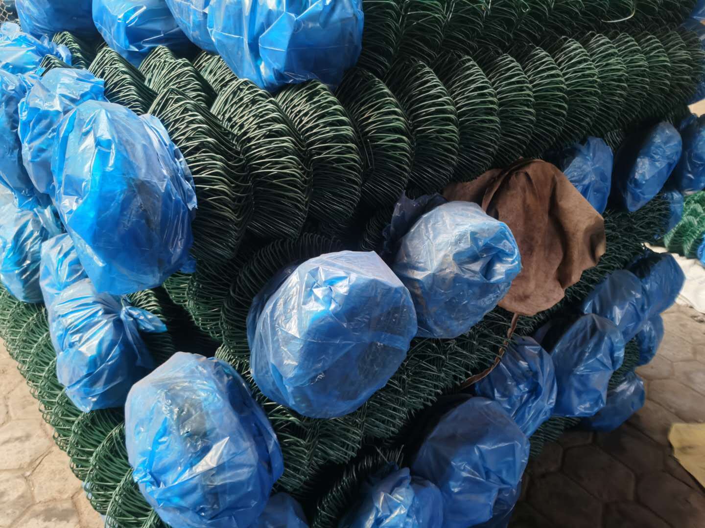 Chain link fence