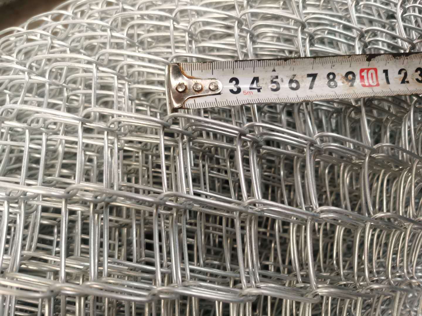 Chain link fence