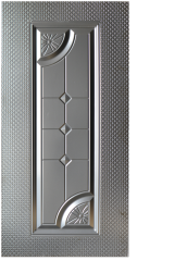 Steel door skin