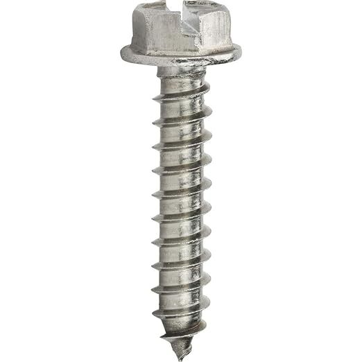Slotted Hex Washer Head