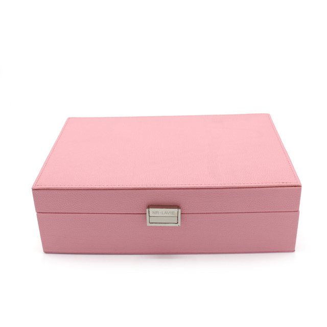 Jewelry Organizer Display Storage Box With Lock