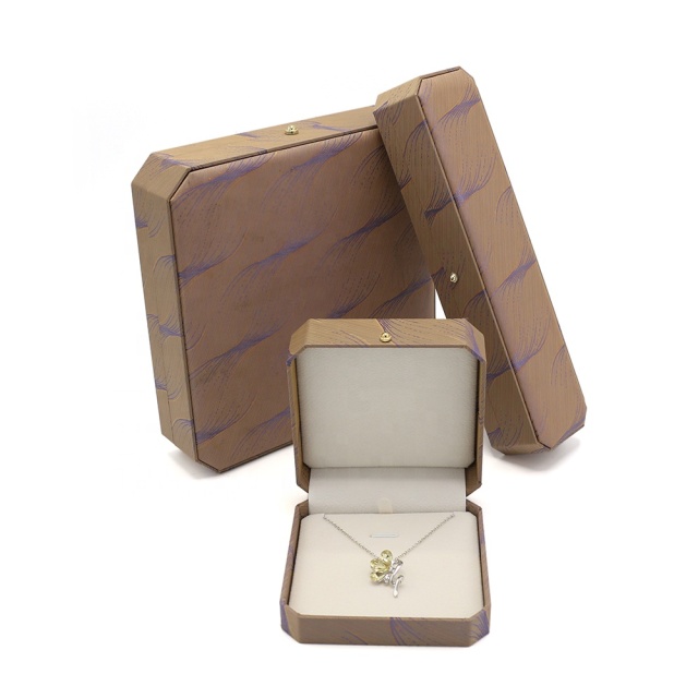 Latest product excellent quality premium gift box for jewelry packing necklace storage box