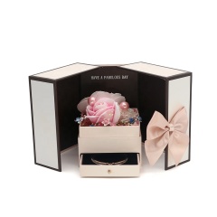 Flower Holiday Gift Box Jewelry Storage Boxes