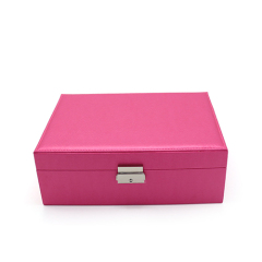Custom Logo Jewellery Storage Box Travel Jewelry Box