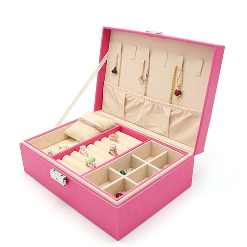 Custom Logo Jewellery Storage Box Travel Jewelry Box