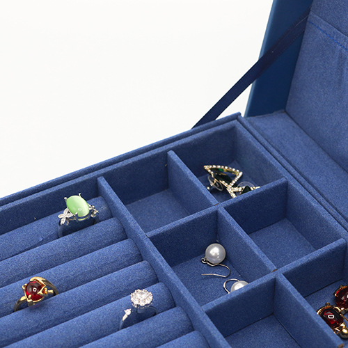 Hot Sale Eco Friendly PU Leather Jewelry Collection Box