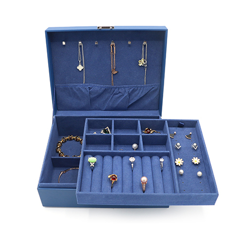 Hot Sale Eco Friendly PU Leather Jewelry Collection Box