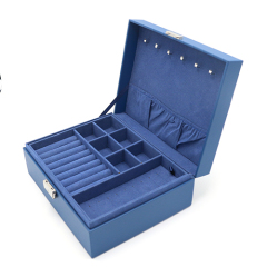 Hot Sale Eco Friendly PU Leather Jewelry Collection Box