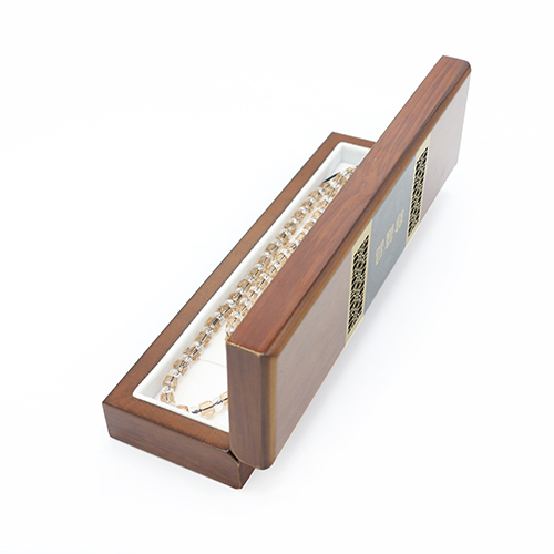 Classic Wooden Box With Hollow Out Decoration