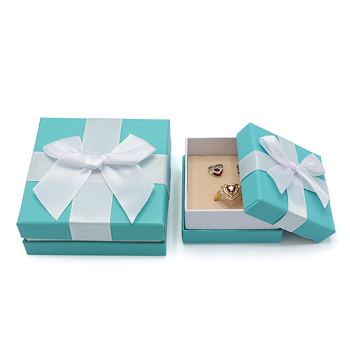 Classic Cardboard Gift Box With Ribbon Bow