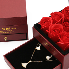 Hot Selling Flower Gift Jewelry Box