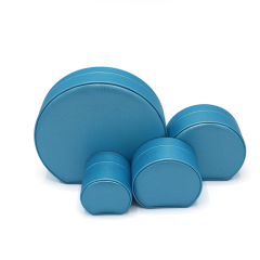 High Quality PU leather Semicircle Jewelry Ring Bangle Box
