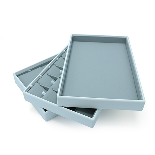 PU Leather Jewelry Display Tray