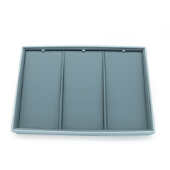 Best Seller PU Leather Jewelry Necklace Display Tray