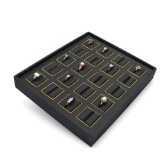 Excellent Quality Fabric Jewelry Display Tray For Ring