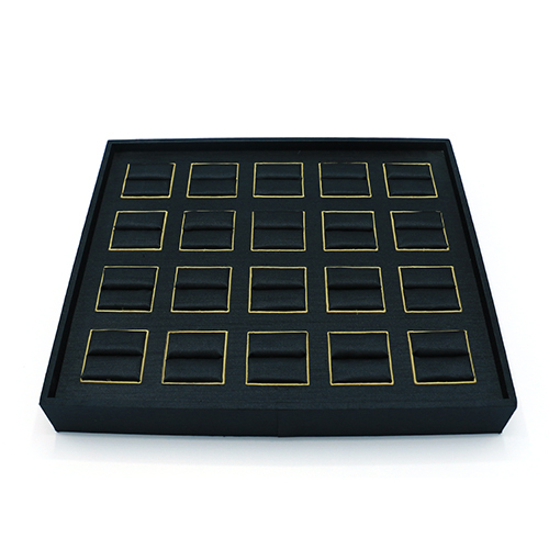 Excellent Quality Fabric Jewelry Display Tray For Ring