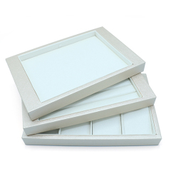 High Quality PU Leather Jewelry Display Tray For Necklace