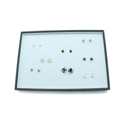 Large Capacity Premium Jewelry Earrings Display Tray