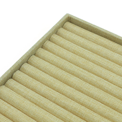 Hot Selling Natural Linen Ring Display Tray