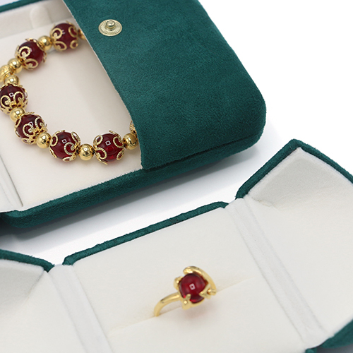 Best Seller High-End Unique Velvet Jewelry Packaging Box Set