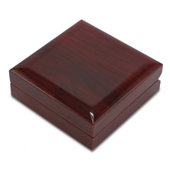 Wooden Box For Pendant Necklace With LED Light