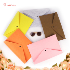 office supply customized laptop sleeve felt a4 file folder document bag