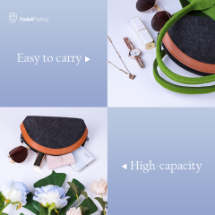 Women Handbag Felt Bag Organiser Felt Handbag Purse Organizer Felt Insert Bag Cosmetic bags