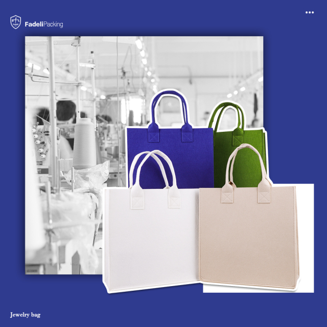 felt bag women felt tote bag women's wool felt handbags felt shopping bag