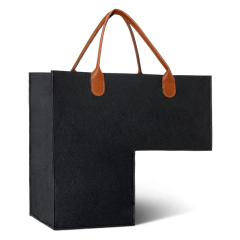 carpeted staircase organizer foldable felt toy storage basket stair basket with handle