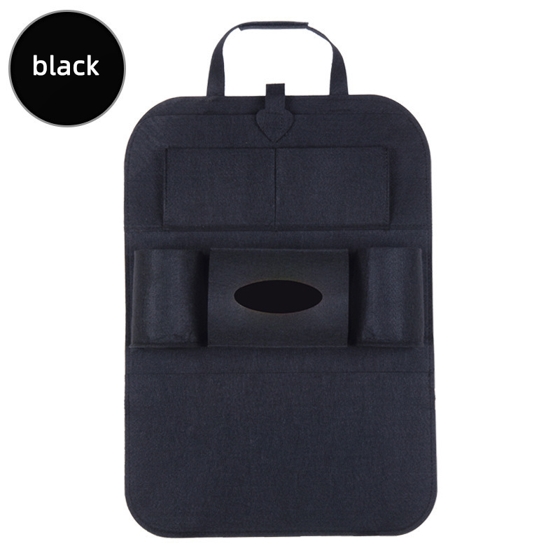 Felt Fabric Car Seat Protector Multifunctional Backseat Organizer Car Storage Bag,Back Seat Car Organizer