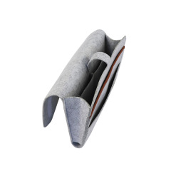 High Quality Felt Bedside Caddy bag dorm Organizer bedside caddy Sofa storage bag