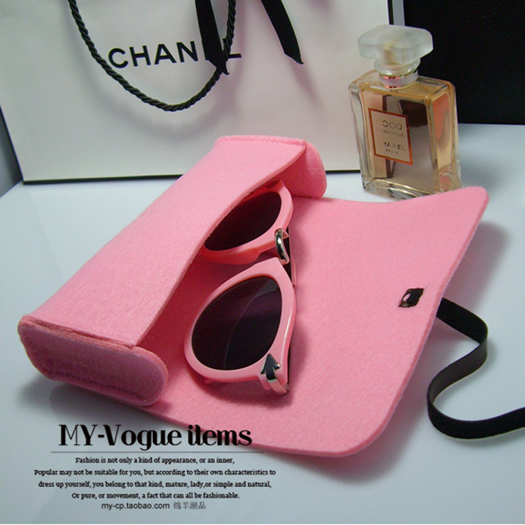 Student Myopia Folding Glasses Case Sunglasses Women and Men Glasses Box Portable Small Glasses Box