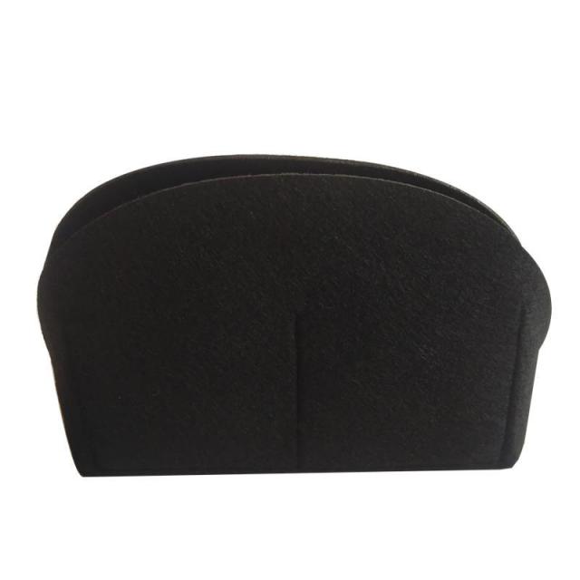 Custom Multi-Pocket Makeup Organizer Felt Insert Bag Travel Inner Purse Portable Handbag Large Capacity Cosmetic Bags
