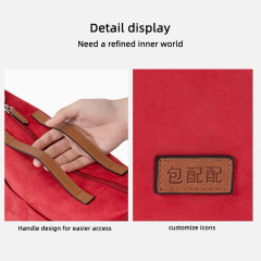 luxury bag accessories felt bag organizer insert handbag purse felt bag organizer
