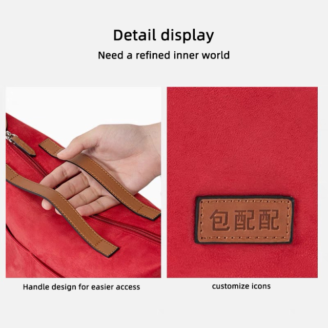 luxury bag accessories felt bag organizer insert handbag purse felt bag organizer
