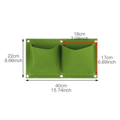 Garden Wholesale Growing Bag Grow Bags Felt Hanging Garden Wall Planting Bags For Plants