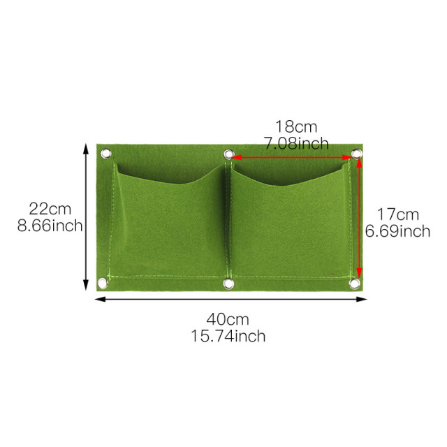 Garden Wholesale Growing Bag Grow Bags Felt Hanging Garden Wall Planting Bags For Plants