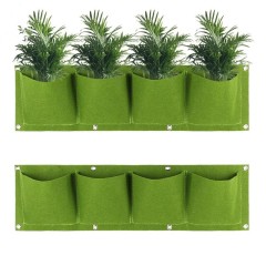 Garden Wholesale Growing Bag Grow Bags Felt Hanging Garden Wall Planting Bags For Plants