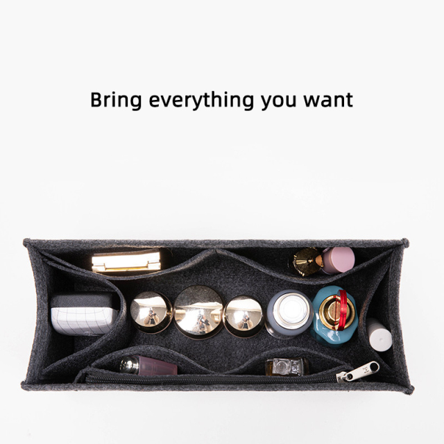 Hot Selling Handbag & Tote Shape Bag organizer Felt Purse Organizer Handbag Insert Bag