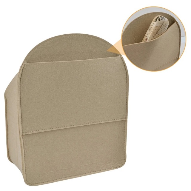 Custom Logo felt Insert bag organizer for Backpack multi-pocket inner bag for women handbag cosmetic storage bag