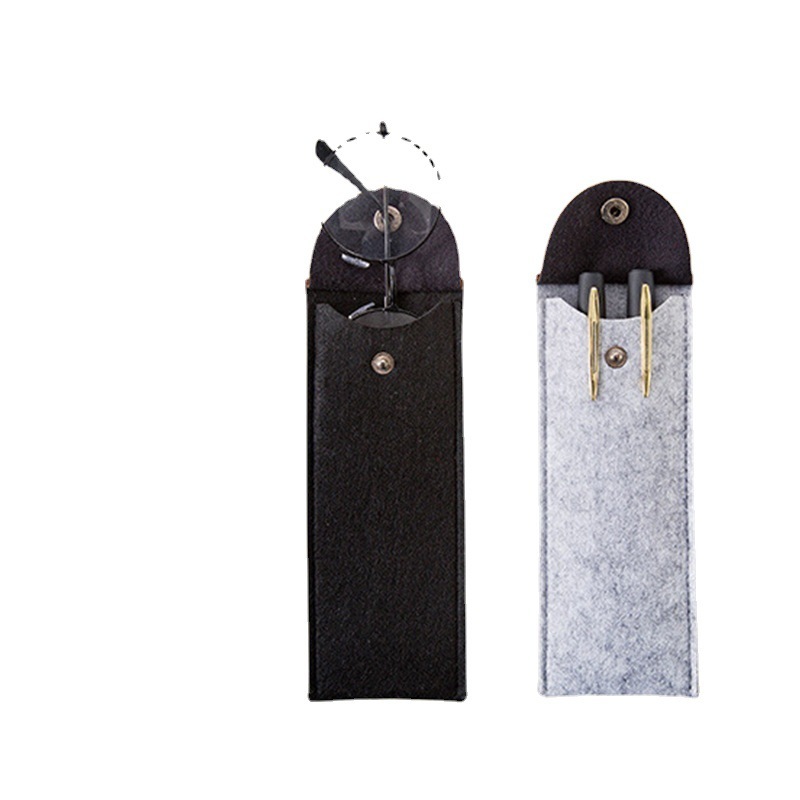 Felt Fashion Stationary Pencil Cases Gift Pencil Box felt Custom Made Durable Pencil Case for Girls