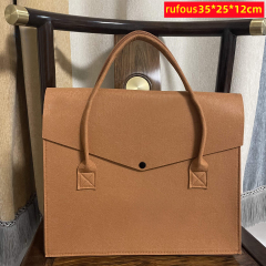 Promotion Reusable Felt Bag 2mm Eco-friendly Felt Foods Delivery Handbag Shopping Tote Bag