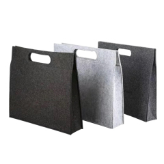 new business men briefcase custom logo felt laptop bags for computers