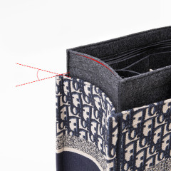 Hot Selling Handbag & Tote Shape Bag organizer Felt Purse Organizer Handbag Insert Bag