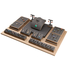 Customized High-end Jewelry Display Stand Necklace Bracelet Ring Display Set Jewelry Display Props Super