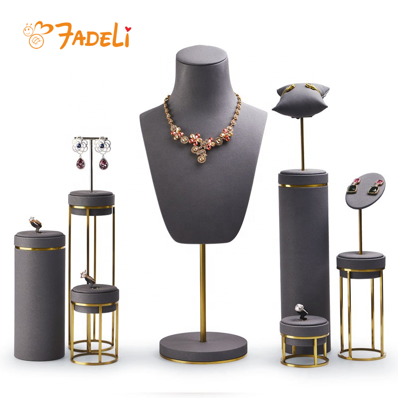 FADELI Wholesale Mannequins Neck Display Necklace Bust Jewelry Display for Necklace