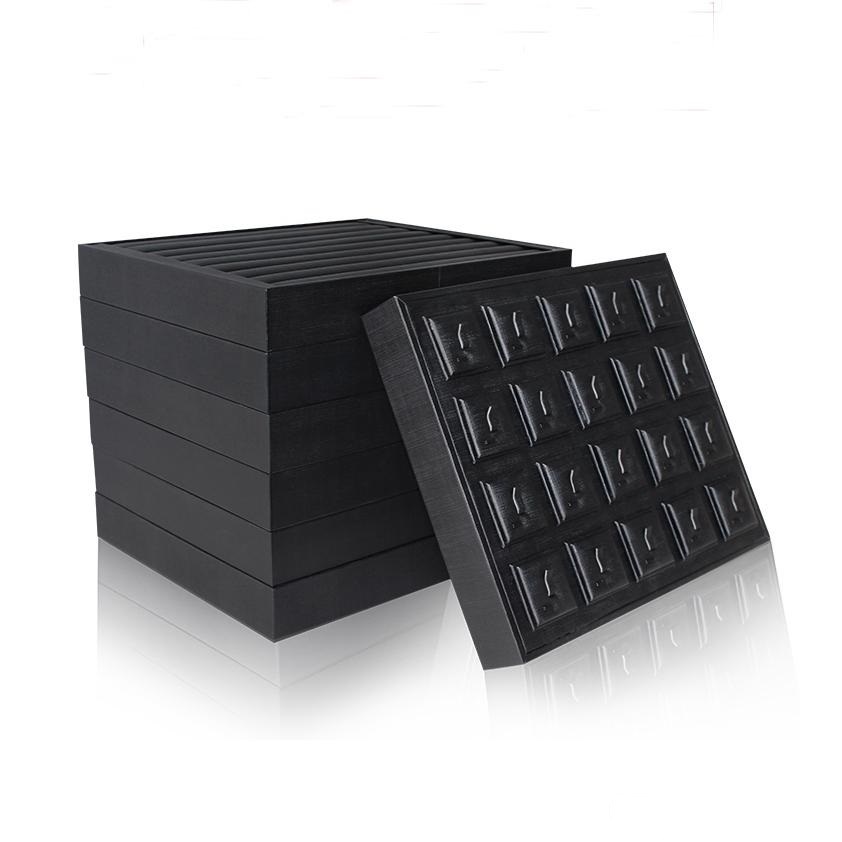 FADELI JINSKY Leather Jewelry Display Trays Jewellery Bespoke Tray Ring Bracelet Bangle Pendant Organizer Trays Stackable